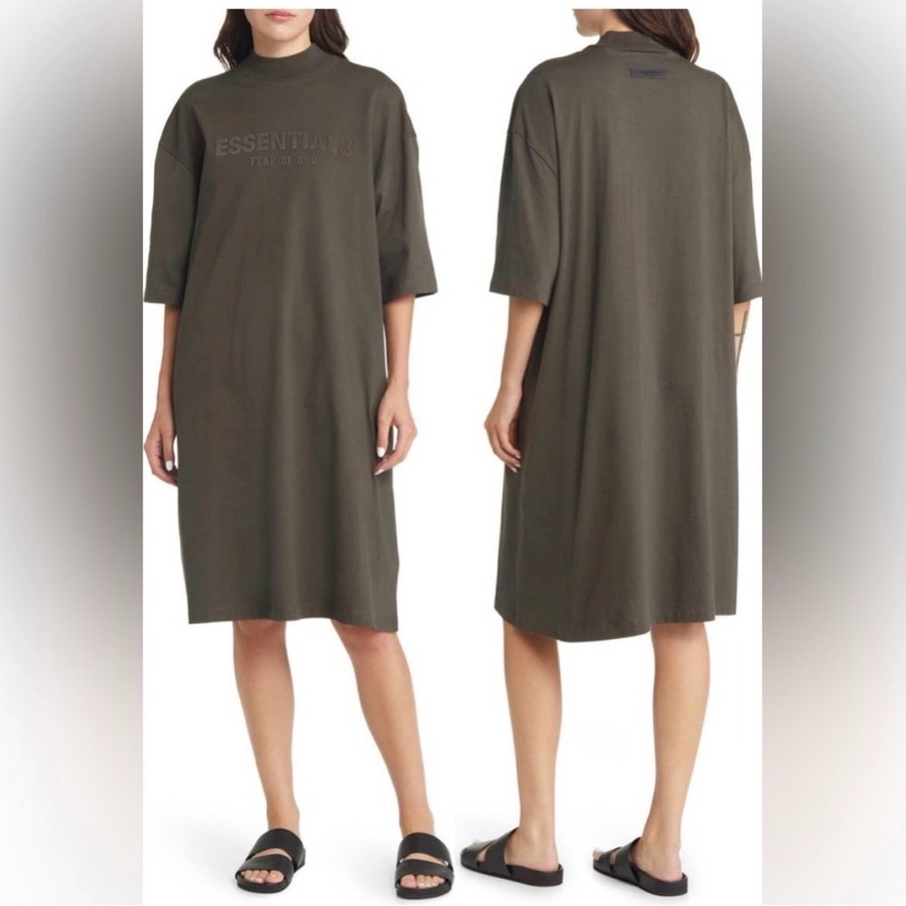 Fear of God Essentials Black Maxi Dress